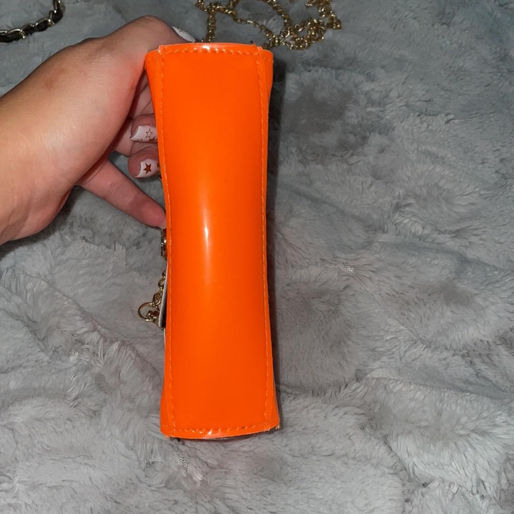 ORANGE MINI BAG CHAIN STRAP - Picture 5 of 6